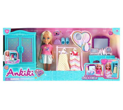 Лялька 606118 (48) висота: 13 см, меблі, аксесуари, одяг, взуття, в коробці