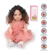 Лялька AFD 8866-45 S (12) висота: 52 см, функціональна, гумова, звуки, прошите волосся, аксесуари, в коробці