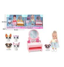 Лялька 3817 (96/2) 2 види, в коробці, ВИДАЄТЬСЯ МІКС