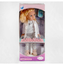 Лялька A 663 D (24/2) "Модниця", аксесуари, 45 см, в коробці