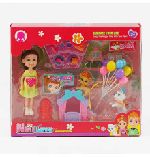 Лялька 55802 (48/2) 2 улюбленці, аксесуари, в коробці