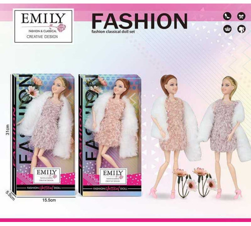 Лялька QJ 139 A (96/2) 2 види, висота 30 см, в коробці