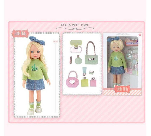 Лялька 91099 H (36) знімний одяг, аксесуари, висота 33 см, в коробці