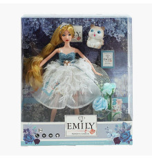 Лялька QJ 126 (48/2) висота 30 см, вихованець, квіти, в коробці