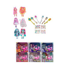 Лялька TK 2046 (96/2) 15 см, шарнірні суглоби, аксесуари, наліпки, мопед, в коробці, ВИДАЄТЬСЯ МІКС ВИДІВ