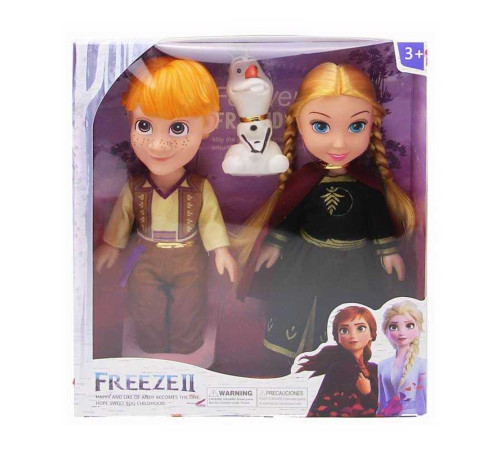 Набір ляльок DXF 2655 (48/2) 25 см, знімний одяг, рухомі елементи, в коробці в коробці