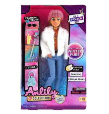 Лялька 616359 (48) висота 30 см, шарнірні суглоби, прошите волосся, аксесуари, знімний одяг, в коробці