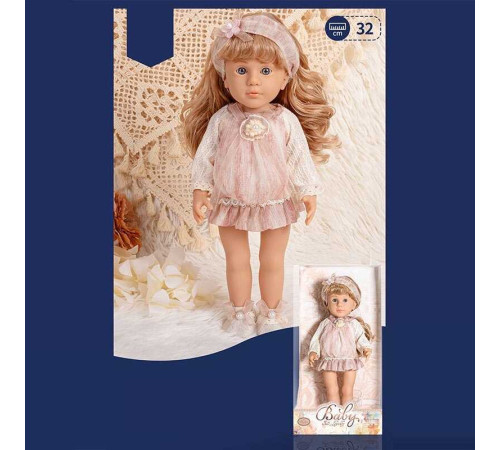 Лялька 8824-2 (36/2) висота 32 см, знімний одяг, прошите волосся, в коробці