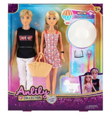 Набір ляльок 616619 (24) 2 ляльки, висота: 30 см, аксесуари, в коробці