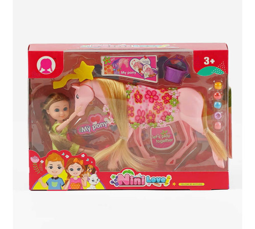 Лялька 55808 (60/2) конячка, аксесуари, в коробці – в наличии! Купите сейчас у KAZKOVA