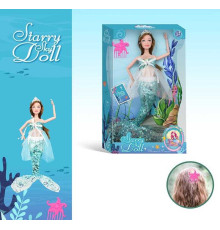 Лялька SK 055 B (72/2) висота 30 см, взуття, прикраса, гребінець, в коробці