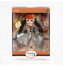 Лялька QJ 105 B (48/2) висота 30 см, сумочка, улюбленець, в коробці