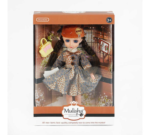 Лялька QJ 105 B (48/2) висота 30 см, сумочка, улюбленець, в коробці