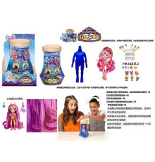 Лялька DK 121 (120/2) 15 см, лялька-сюрприз, шарнірні суглоби, аксесуари, взуття, наліпки, в коробці