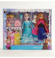 Набір ляльок 1929 (48) 2 ляльки, 26 см, шарнірні суглоби, аксесуари, одяг, в коробці