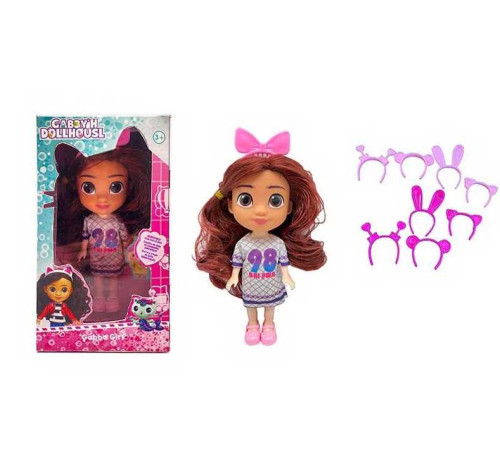 Лялька HBX 18 (240/2) висота - 17 см, щільна гума, у коробці