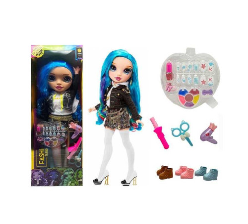 Лялька TK 2327 (24/2) висота 57см, рухливі кінцівки та голова, знімний одяг та взуття, накладні нігті, лак, 2 каблучки, фен, стайлер, в коробці