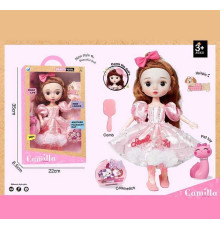 Лялька A 924 B (24/2) висота: 30 см, шарнірні суглоби, імітація скляних очей, аксесуари, в коробці