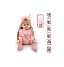 Лялька AFD 8866-31 S (12) висота: 52 см, функціональна, гумова, звуки, прошите волосся, аксесуари, в коробці
