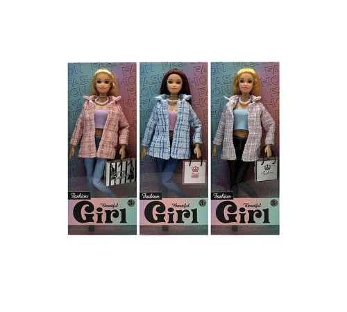 Лялька XD 119-6 (168/2) висота 30 см, шарнірні суглоби, аксесуари, в коробці, ВИДАЄТЬСЯ МІКС ВИДІВ