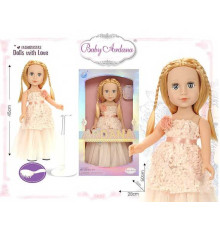 Лялька A 662 A (18/2) "Ardana", гребінець, 45см, в коробці