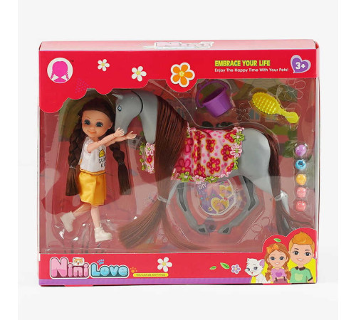 Лялька 55816 (48/2) конячка, аксесуари, в коробці – в наличии! Купите сейчас у KAZKOVA