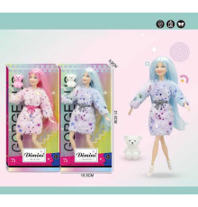 Лялька DMN 05 F (72/2) 2 види, висота 30 см, зйомне взуття, улюбленець, в коробці