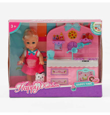 Лялька 789 C (180/2) висота 12 см, домашній улюбленець, кухня, в коробці