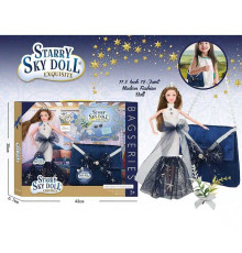 Лялька SK 032 B (24/2) висота 30 см, шарнірні суглоби, аксесуари, знімне взуття, сумочка, штучні квіти, в коробці