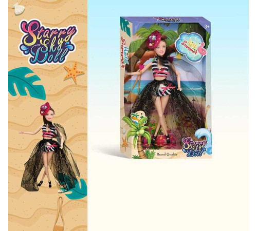 Лялька SK 053 A (48/2) 30 см, шарнірні суглоби, аксесуари, знімне взуття, в коробці