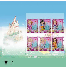 Лялька K 065 X-6 (36/2) музичний чіп, аксесуари, висота 32 см, в коробці, ВИДАЄТЬСЯ МІКС ВИДІВ