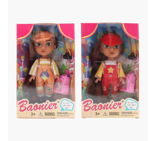 Лялька JJ 8754-46 (192/2) 2 види, 16 см, знімне взуття, аксесуари, в коробці