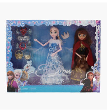 Набір ляльок 1931 A Штрих = 32920 (36) 2 ляльки, висота: 28 см, шарнірні суглоби, аксесуари, одяг, в коробці