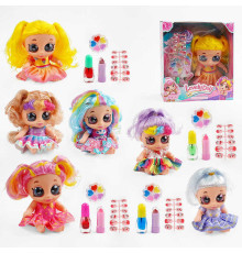 Лялька 213 C1 (72/2) 6 видів, висота 18 см, підсвічування, весела пісенька, знімний одяг, аксесуари, в коробці, ВИДАЄТЬСЯ ТІЛЬКИ МІКС ВИДІВ