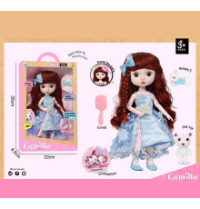 Лялька A 924 C (24/2) висота: 30 см, шарнірні суглоби, імітація скляних очей, аксесуари, в коробці