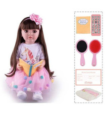 Лялька TK 7771-60 (9) "W Toys", УКР. ОЗВУЧУВАННЯ, казки, пісні, веде діалог з дитиною, багато функцій , в коробці