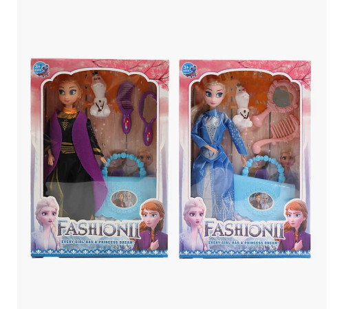 Лялька D 1204 (96/2) 2 види, висота 29 см, фігурка, сумочка, гребінець, дзеркальце, в коробці – в наличии! Купите сейчас у KAZKOVA