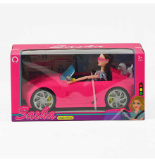 Лялька 51840 (16/2) сучасне авто, домашній улюбленець, в коробці