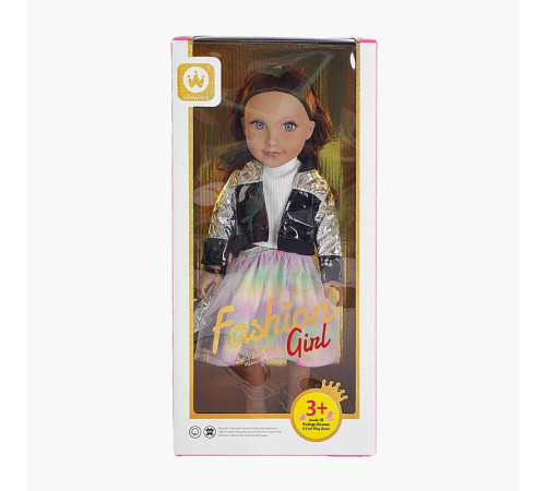 Лялька W 18 N 20 A (24) гумова, знімний одяг, висота 46 см, в коробці