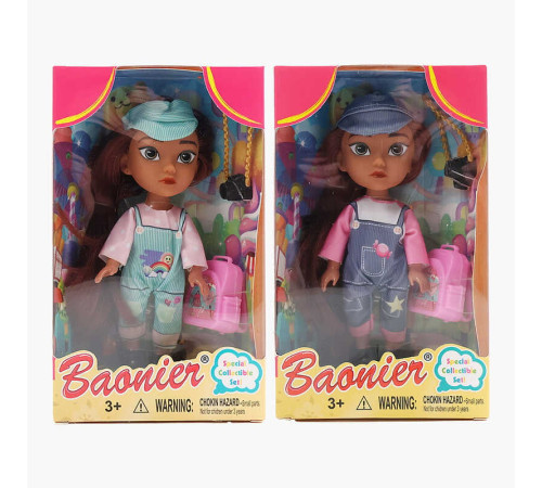 Лялька JJ 8754-47 (192/2) 2 види, 16 см, знімне взуття, аксесуари, в коробці
