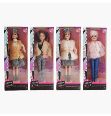 Лялька 6112 A (96/2) 4 види, висота: 29см, знімний одяг, аксесуари, в коробці, ВИДАЄТЬСЯ ТІЛЬКИ МІКС ВИДІВ