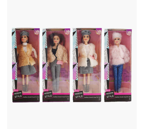 Лялька 6112 A (96/2) 4 види, висота: 29см, знімний одяг, аксесуари, в коробці, ВИДАЄТЬСЯ ТІЛЬКИ МІКС ВИДІВ – в наличии! Купите сейчас у KAZKOVA