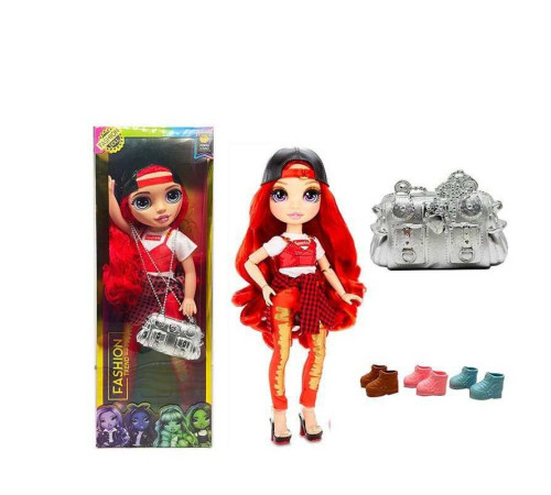 Лялька TK 2301 (24/2) висота 57см, рухливі кінцівки та голова, знімний одяг та взуття, сумочка, в коробці