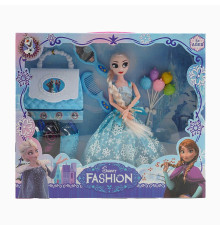 Лялька 669 Y1 (48/2) 27 см, шарнірні суглоби, знімний одяг, люстерко, гребінець, сумочка, аксесуари, в коробці