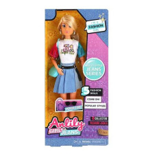 Лялька 616068 D (48) висота 30 см, шарнірні суглоби, прошите волосся, аксесуари, знімний одяг, в коробці