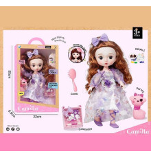 Лялька A 924 D (24/2) висота: 30 см, шарнірні суглоби, імітація скляних очей, аксесуари, в коробці