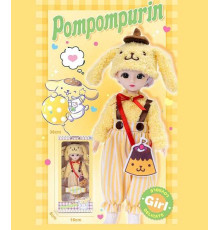 Лялька Q-A 39 (60/2) герой, висота - 30 см, тіло — пластик, голова — гума, шарнірні з’єднання суглобів, знімне взуття, знімний одяг, в коробці