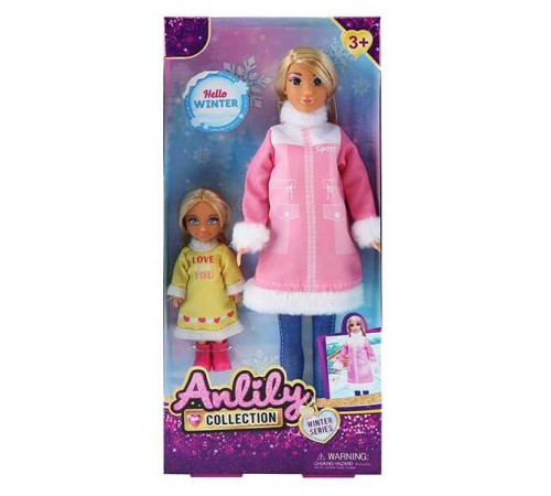 Набір ляльок 616005 (48) 2 ляльки, висота: 30, 12 см, взуття, в коробці