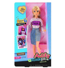 Лялька 616623 (48) висота 30 см, знімний одяг, шарнірні суглоби, в коробці