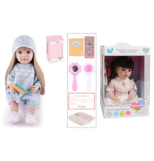 Інтерактивна лялька TK 6269-07 (9) "WToys", ОЗВУЧУВАННЯ УКРАЇНСЬКОЮ МОВОЮ, висота 55 см, пульт, на батарейках, аксесуари, рухає кінцівками, казки, пісні, віршики, скоромовки, відповідає на запитання, звуки тварин, мелодії, повторюшка, в коробці